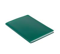 Grafoplas - Carpeta Fundas Plastico, 20 Fundas Transparentes, Tamaño Folio Verde, Serie Poliplas Opaco, Fabricados en España, Tapas Flexibles, Gran Capacidad de Almacenaje