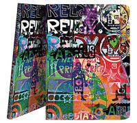 Grafoplas - Carpetas de 30 Fundas, A4, Transparentes, Cubiertas Polipropileno, Colección Diverse, Modelo Relax