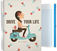 Grafoplas - Colección Tutti Confetti Cuaderno, Cuadriculado 5 mm, Modelo Drive, A4