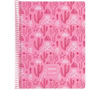 Grafoplas - Cuaderno A4 + Cuadrícula 5x5, Borde Color, Unequal Design