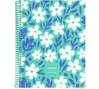Grafoplas - Cuaderno A4 + Cuadrícula 5x5, Borde Color, Unequal Design