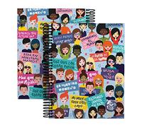 Grafoplas - Cuaderno A5 Espiral, Cuadriculado 5x5, Tapa Dura, 5 Bandas Color, Colección Revolution, Move On, Certificado FSC