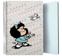 Grafoplás cuaderno mafalda bird multicolor din a4 80 hojas - marca: m