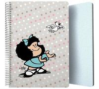 Grafoplas Cuaderno Mafalda Bird Multicolor DIN A4 80 Hojas - Marca: Mafalda - EAN: 8413623171439