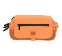 Grafoplás - Estuche Escolar 3 Compartimentos, bits & Bobs Flúor Pastel, 23x10x10cm, Naranja, Tira Trasera para Colgar Portatodo, Súper Resistente con Nervio de Refuerzo, Material Escolar