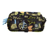 Grafoplas - Estuche Escolar 3 Compartimentos, bits&Bobs Streetball, 23x10x10cm, Organizar Material Escolar, con Solpa de Cierre y Horario Semanal, Gran Capacidad, Tira Carrito Mochila