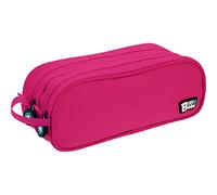 Grafoplás | Estuche Escolar Doble | Fucsia | 24,5x9,5cm | bits&Bobs | Colores Vivos