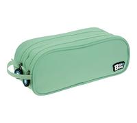 Grafoplás | Estuche Escolar Doble | Mint | 24,5x9,5cm | bits&Bobs | Colores Soft
