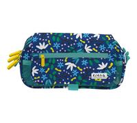 Grafoplás - Estuche Escolar Tres Compartimentos con Solapa, bits&Bobs Blue Garden by Elena Corredoira, 23x10x10 cm, Organizador para Material Escolar, Gran Capacidad