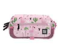 Grafoplas - Estuche Escolar Tres Compartimentos con Solapa, bits&Bobs Tropical, 23x10x10 cm, Organizador para Material Escolar, Gran Capacidad