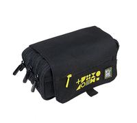 Grafoplás | Estuche Escolar Tres Cremalleras con Solapa | Amarillo Flúor | 23x10x10cm | bits&Bobs Pop Up Design Flúor