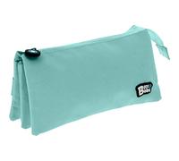 Grafoplás | Estuche Escolar Triple, Azul Claro, 23,5x12x14cm, Bits&Bobs, Colores Soft