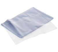 Grafoplas - Fundas con taladros PVC con Rebaje, DIN A3 Apaisado, Transparente