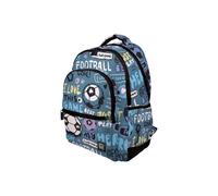 Grafoplas - Mochila Escolar Ergonómica, 33x46x22,5cm, Espalda y Asas Acolchadas, 3 Compartimentos, Zona Especial Portátil, Adaptable a Carrito, Modelo Rubber, Diseño Hero, Colección Bits&Bobs
