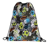 Grafoplas I Bits&Bobs Saco Plano, Bolsa Escolar para Niños, Multicolor, 36x47cm