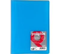 Grafoplas i carpeta con fundas plastico i 10 fundas transparentes i ta
