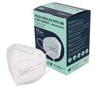 Grafoplas I Pack de 25 Mascarillas FFP2 Blancas: Protección Premium, Confort y Seguridad Garantizados I Radex