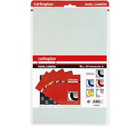 Grafoplás | Juego de 10 unidades de Papel Calco Blanco Para Textil | 21x33cm | Perfecto para Copiar en Tela | Carboplan