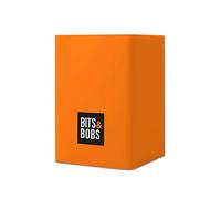 Grafoplas - Lapicero Silicona, Naranja Fluor, 9,5x6,5x6,5cm, Perfecto para Escritorio, Bits&Bobs Pop Up Design, Colores Fluor