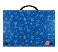 Grafoplas - Maletín Escolar con Asa, Polipropileno, Colección Katuki Saguyaki, Shark