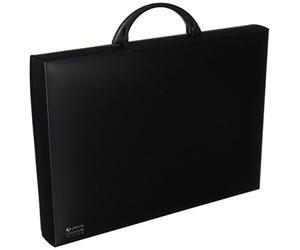 Grafoplas - Maletín Portadocumentos. Negro. Asa Abatible. 345x245x40mm