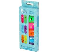 Grafoplas - Mini Subrayadores Fluorescentes Bits&Bobs Nosy Animals, Punta Biselada 1-5mm, 6 Colores -Amarillo, Verde, Fucsia, Naranja, Azul, Violeta- Perfecto Material Escolar y Papeleria para Regalar