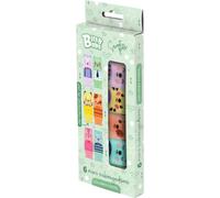 Grafoplas - Mini Subrayadores Pastel Bits&Bobs Sweet Pets, 6 Uds, Con Pie