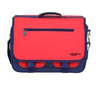Grafoplás Mochiband Multiline, Mochila Bandolera Unisex Niños, Rojo (Red), 37.5 X 28 X 13.5 Cm