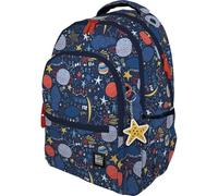 Grafoplas - Mochila Escolar 3 Compartimentos, 33x46x22,5cm, 30 Litros, Bits&Bobs Planets, Zona Acolchada para Portátil, Modelo Roomy, Ideal Vuelta al Cole