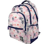 Grafoplás | Mochila Escolar Bits&Bobs Sunset | 33x46x22,5cm | Espalda y Asas Acolchadas | 3 Compartimentos | Bolsillos Auxiliares | Zona Acolchada para Portátil | Adaptable a Carrito | Modelo Rubber