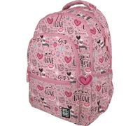 Grafoplás | Mochila Escolar Bits&Bobs Sweet | Tres Compartimentos | 33x46x22,5cm | Zona Acolchada para Portátil | Modelo Roomy | Perfecta para llevar tu Material Escolar al Cole