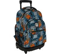 Grafoplas - Mochila Escolar con Ruedas, Carro Integrado, 29 Litros, 52x37x25cm, Modelo Roller, Colección Basketball Bits & Bobs, Perfecto Material Escolar Infantil y Primaria