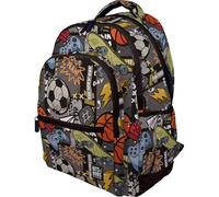 Grafoplas - Mochila Escolar Ergonómica, 30 Litros, Bits&Bobs Free Sport, 33x46x22,5cm, Espalda y Asas Acolchadas, 3 Compartimentos, Zona Especial Portátil, Adaptable a Carrito, Modelo Rubber