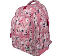 Grafoplas - Mochila Escolar Ergonómica, 30 Litros, Bits&Bobs True Love, 33x46x22,5cm, Espalda y Asas Acolchadas, 3 Compartimentos, Zona Especial Portátil, Adaptable a Carrito, Modelo Rubber