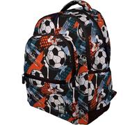 Grafoplas - Mochila Escolar Ergonómica, 30 Litros, Bits&Bobs Wild Football, 33x46x22,5cm, Espalda y Asas Acolchadas, 3 Compartimentos, Zona Especial Portátil, Adaptable a Carrito, Modelo Rubber