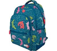 Grafoplas - Mochila Escolar Ergonómica Colección Elena Corredoira, 33x46x22,5cm, 30L, Espalda y Asas Acolchadas, Alligator, 3 Compartimentos, Espacio para Portátil, Adaptable a Carrito, Modelo Rubber