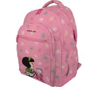 Grafoplas - Mochila Escolar Mafalda Baby Cart, Tres Compartimentos, 33x46x22,5cm, 30 Litros, Zona Acolchada para Portátil, Adaptable a Carrito, Perfecta para el Cole