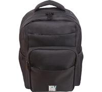 Grafoplas - Mochila Tidy Bag Bits & Bobs Negra, PET 100% Reciclado, Organización y Confort, Compartimento Portátil, Detalles Prácticos, Estilo Urbano Versátil, Perfecta para Instituto y Universidad