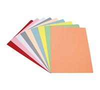 Grafoplas - Pack 50 subcarpetas Folio cartulina 180g Crema -