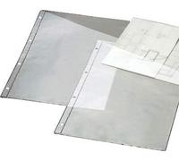 Grafoplas - Pack de 100 Fundas Multitaladro PVC Transparentes 100 µ, Número de Taladros 11, Con Corte Diagonal, Para Documentos Tamaño a4, Perfectas para Proteger Archivos de Manchas y Roturas