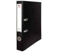 Grafoplas - Pack de 12 Archivadores Palanca, Tamaño Folio, Anillas 45mm, Negro, Forrado Polipropileno, Ollao en Lomo, Serie Grafcolor