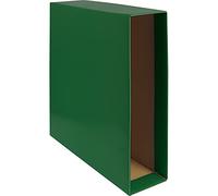 Grafoplás 17171322. Paquete de 12 Cajas de Archivador ArchiGraf, Color Verde Oscuro, Tamaño Folio, Lomo 85mm