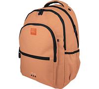 Grafoplás Roomy Kuru, Mochila Escolar Unisex Niños, Melocotón, 33x46x22 5cm