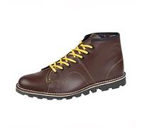 Grafters Men's Boys Original Monkey Boots Leather 8 UK Wine