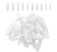 Grafting Tubes - Grafting Sleeves, Tree Branch Repair Tubing, 50 Pieces Silicone Repair Budding Tool | Plant Graft Tubes - For Orchard Plant Tree Fruit Floral Vine Garden Nursery, Botanical Joining Sl