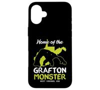 Grafton Monster West Virginia Estado América Criptido Carcasa para iPhone 16 Plus