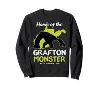 Grafton Monster West Virginia Estado América Criptido Sudadera