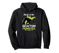 Grafton Monster West Virginia Estado América Criptido Sudadera con Capucha