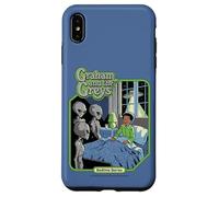 Graham and the Greys Alien UFO Retro Funny Adult Humor Carcasa para iPhone XS Max