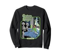 Graham and the Greys Alien UFO Retro Funny Adult Humor Sudadera